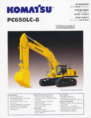 Lánctalpas kotrók Komatsu PC650LC-8