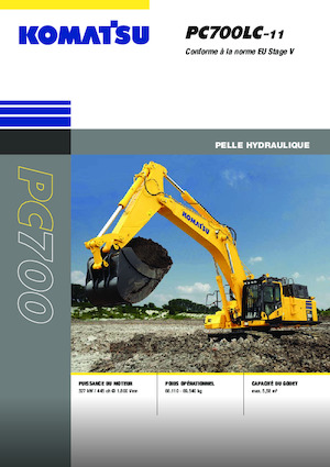 Lánctalpas kotrók Komatsu PC700LC-11E0