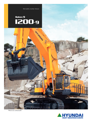 Lánctalpas kotrók Hyundai R 1200 LC-9 A