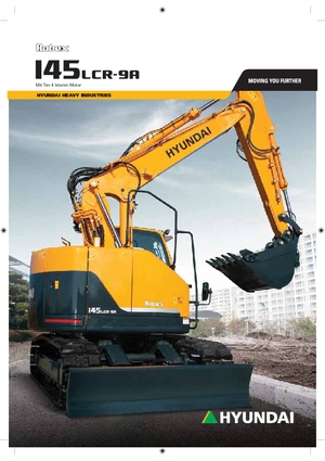 Lánctalpas kotrók Hyundai R 145 LCR-9 A