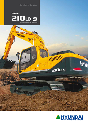 Lánctalpas kotrók Hyundai R 210 LC 9
