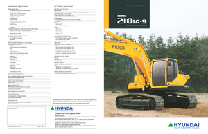 Lánctalpas kotrók Hyundai R 210 LC 9