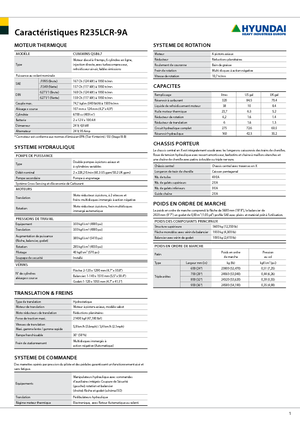 Lánctalpas kotrók Hyundai R 235 LCR-9 A