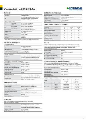 Lánctalpas kotrók Hyundai R 235 LCR-9 A
