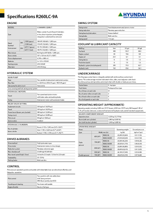 Lánctalpas kotrók Hyundai R 260 NLC-9 A