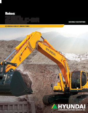 Lánctalpas kotrók Hyundai R 260LC-9A