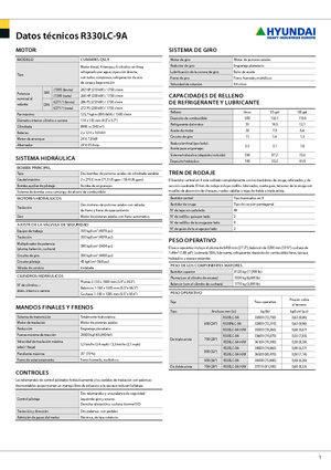 Lánctalpas kotrók Hyundai R 330 NLC-9 A