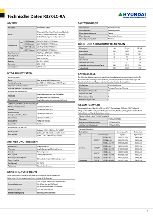 Lánctalpas kotrók Hyundai R 330 NLC-9 A