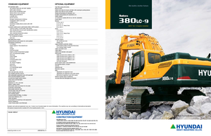 Lánctalpas kotrók Hyundai R 380 LC 9