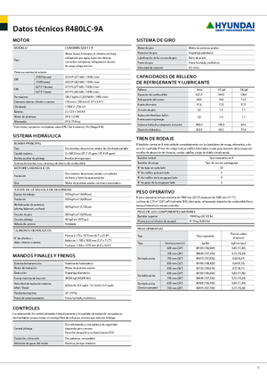 Lánctalpas kotrók Hyundai R 480 LC-9 A