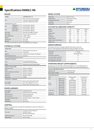 Lánctalpas kotrók Hyundai R 480 LC-9 A