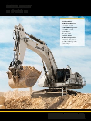 Lánctalpas kotrók Liebherr R 9100 B 