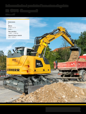 Lánctalpas kotrók Liebherr R 914 Compact Litronic 