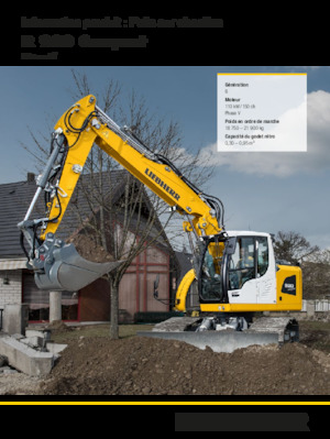 Lánctalpas kotrók Liebherr R 920 Compact Litronic 