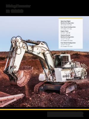 Lánctalpas kotrók Liebherr R 9200 