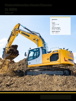 Lánctalpas kotrók Liebherr R 924 Litronic 