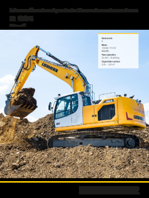 Lánctalpas kotrók Liebherr R 924 Litronic 