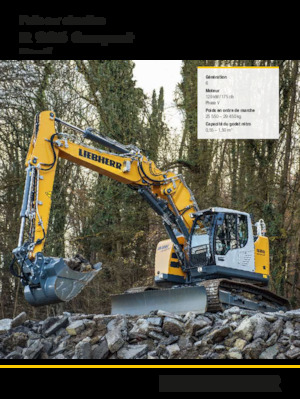 Lánctalpas kotrók Liebherr R 926 Compact Litronic 