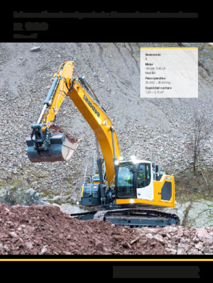 Lánctalpas kotrók Liebherr R 930 Litronic 