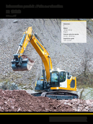 Lánctalpas kotrók Liebherr R 930 Litronic 