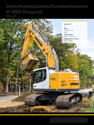 Lánctalpas kotrók Liebherr R 936 Compact Litronic 