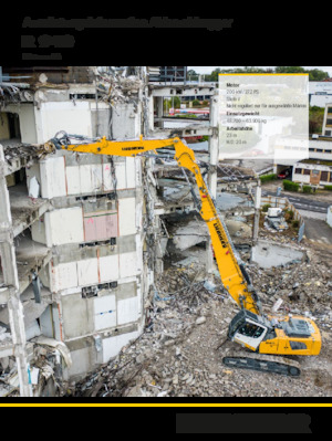 Lánctalpas kotrók Liebherr R 940 Demolition Litronic 