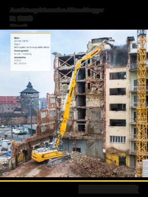 Lánctalpas kotrók Liebherr R 950 Demolition Litronic 