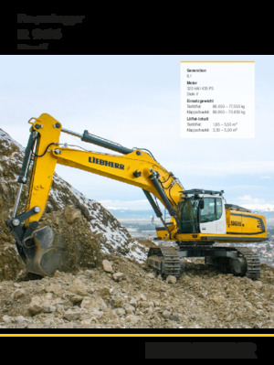 Lánctalpas kotrók Liebherr R 966 Litronic 
