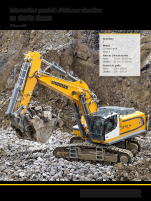 Lánctalpas kotrók Liebherr R 970 SME Litronic 