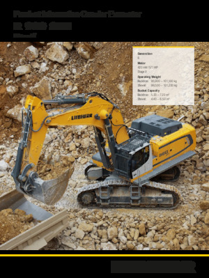 Lánctalpas kotrók Liebherr R 980 SME Litronic