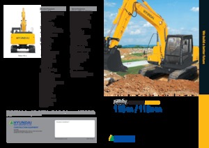 Lánctalpas kotrók Hyundai R110-7A