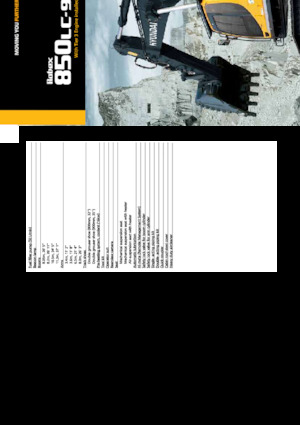 Lánctalpas kotrók Hyundai R850LC-9