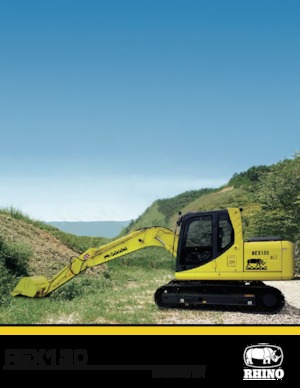 Lánctalpas kotrók RHINO REX130