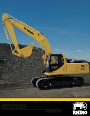 Lánctalpas kotrók RHINO REX330