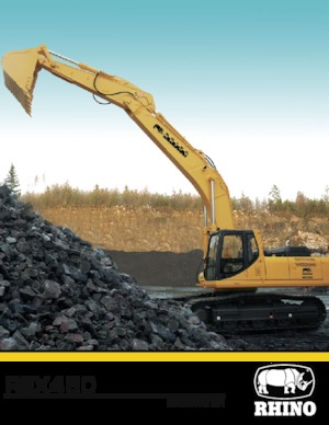 Lánctalpas kotrók RHINO REX450