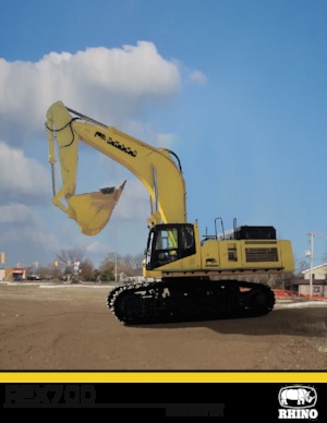 Lánctalpas kotrók RHINO REX700
