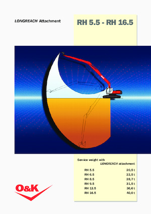 Lánctalpas kotrók O&K RH 16.5