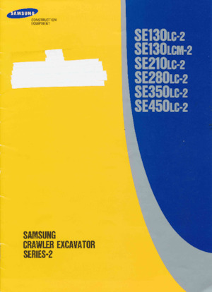 Lánctalpas kotrók Samsung SE 210 LC-2