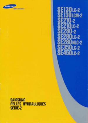 Lánctalpas kotrók Samsung SE 210 LC-2