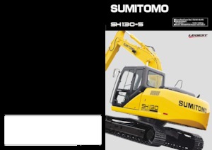 Lánctalpas kotrók Sumitomo SH130-5