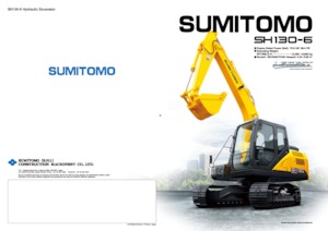 Lánctalpas kotrók Sumitomo SH130-6