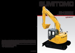 Lánctalpas kotrók Sumitomo SH135X-3B