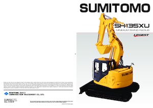 Lánctalpas kotrók Sumitomo SH135XU-3B