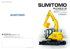 Lánctalpas kotrók Sumitomo SH145X-6