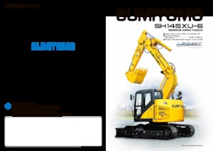 Lánctalpas kotrók Sumitomo SH145XU-6