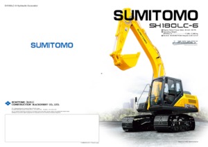 Lánctalpas kotrók Sumitomo SH180LC-6