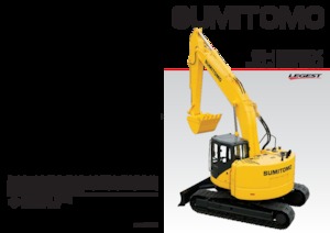 Lánctalpas kotrók Sumitomo SH225X-3B