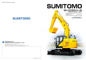 Lánctalpas kotrók Sumitomo SH235X-6