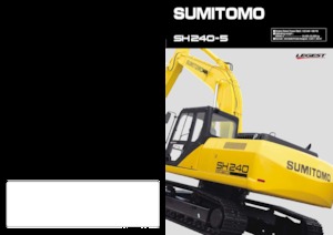 Lánctalpas kotrók Sumitomo SH240-5