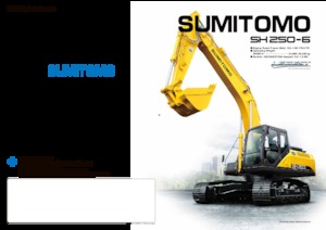Lánctalpas kotrók Sumitomo SH250-6